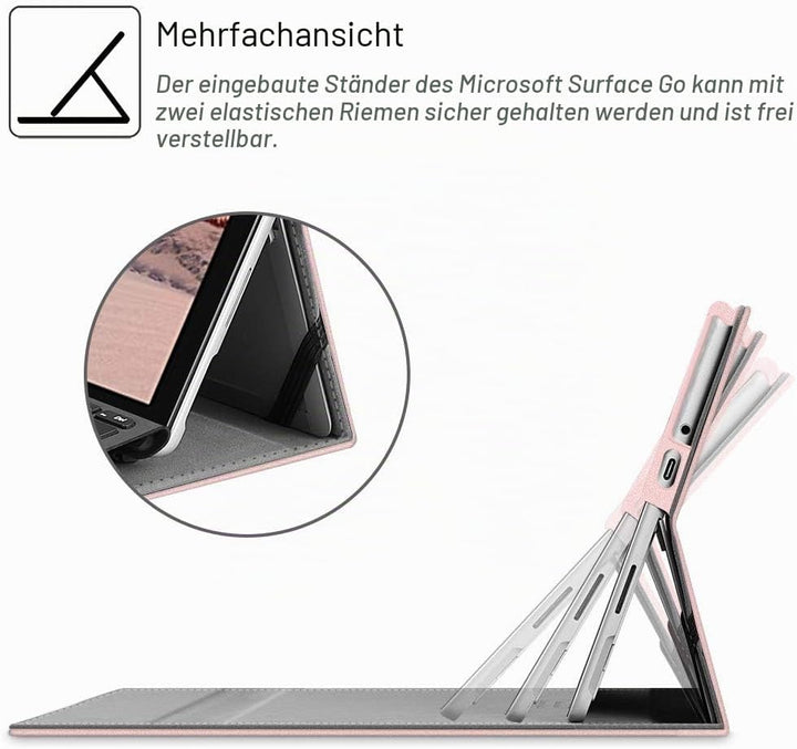 Fintie Hülle für Microsoft Surface Go 4 (2023) / Surface Go 3 (2021) / Surface Go 2 (2020) / Surface