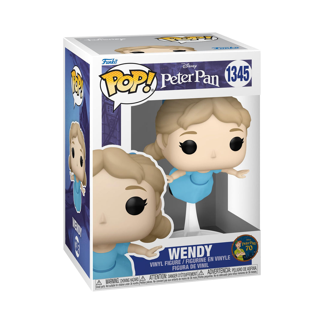 Funko Pop! Disney: Peter Pan 70th - Wendy Darling - Vinyl-Sammelfigur - Geschenkidee - Offizielle Ha