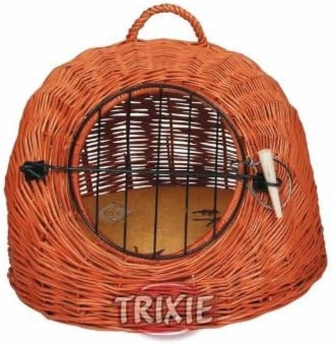 Trixie 2871 Korbhöhle mit Gitter, ø 50 cm, braun natur 50 cm, natur 50 cm