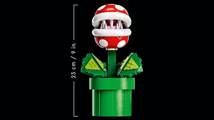 LEGO Super Mario 71426 Piranha-Pflanze, bewegliche Figur mit Röhre und 2 Teilen, Modell für Erwachse