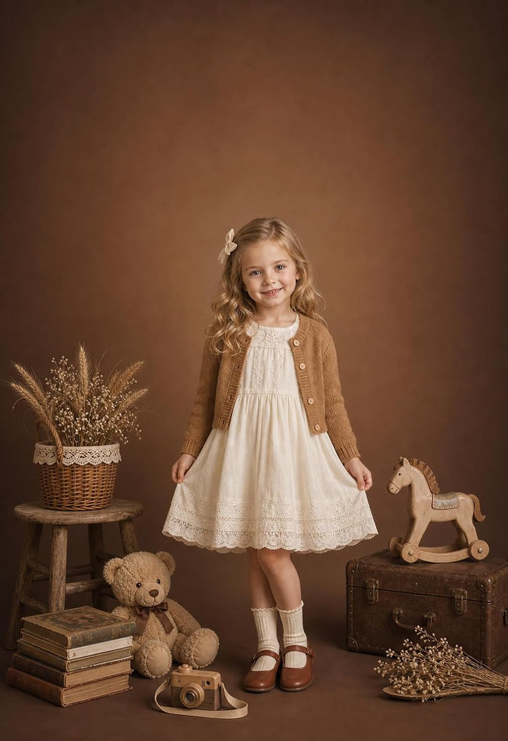 Kate Hintergrund Fotostudio Schokoladen Braun 1,5x2,2m Porträt Foto Hintergrund Einfach Foto Leinwan