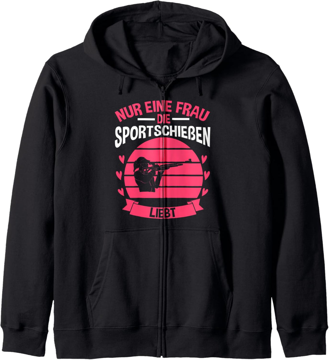 Schiesssport Sportschiessen Schützenverein Kapuzenjacke