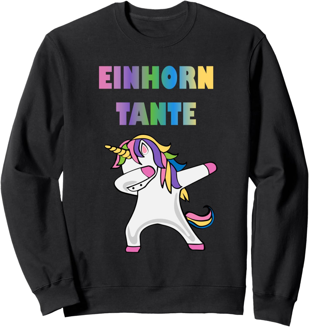 Einhorn Geschenk für Tante - Einhorn Tante Sweatshirt