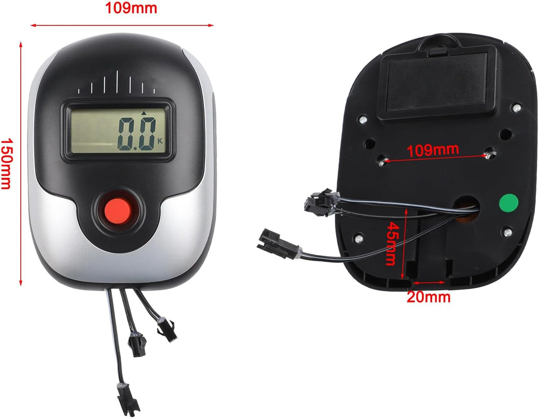 Heimtrainer Elektronisches Messgerät LED-Displays Heimtrainer LCD Monitor Tachometer Stationäre Fahr
