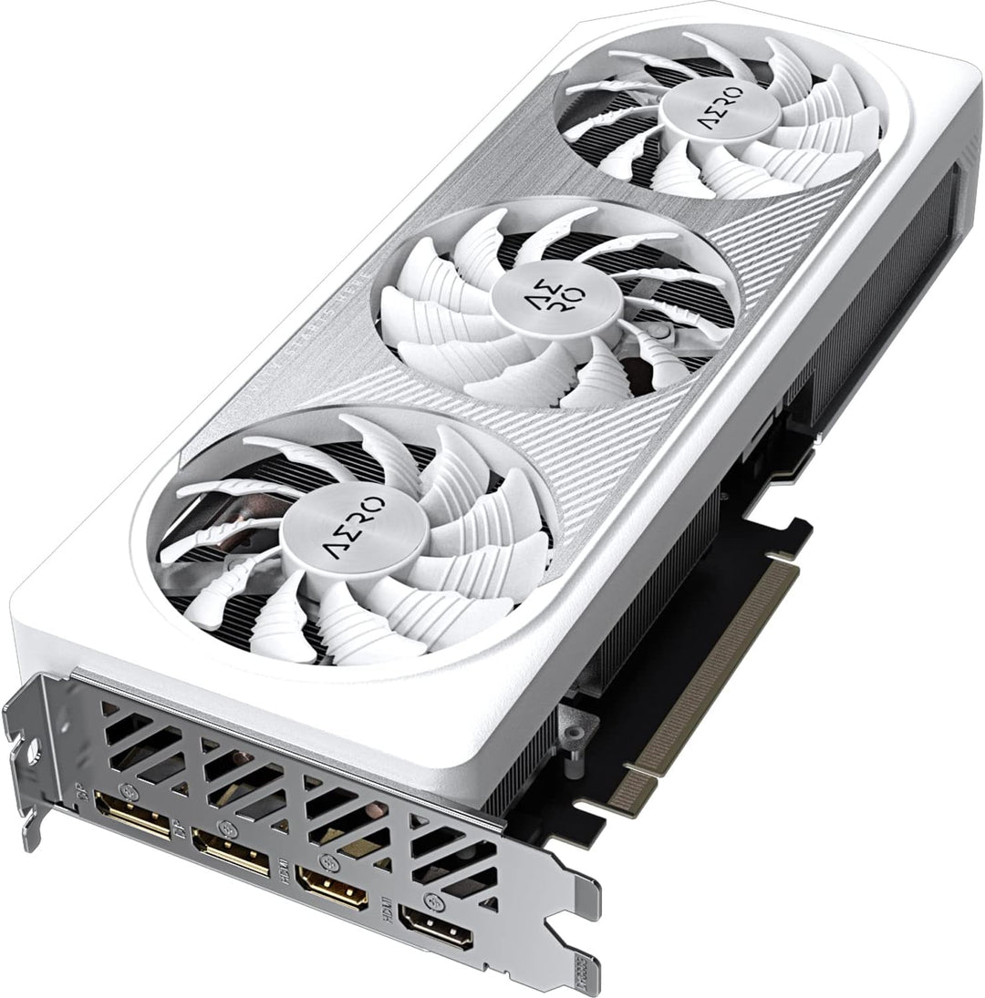 GIGABYTE GeForce RTX 4060 TI AERO OC Graphics Card - 8GB GDDR6 18Gbps 128bit, PCI-E 4.0, 2x DisplayP