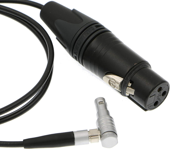 Alvin's Cables 5 Pin 00B Stecker auf XLR 3 Pin Buchse Kabel für Arri Alexa Mini Audio 1M Gerade 5 Pi