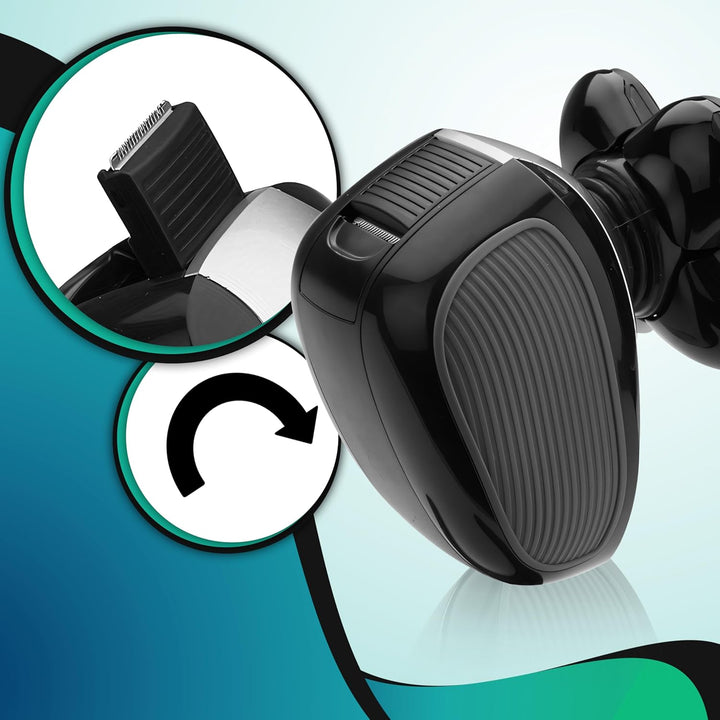 Retoo Herrenrasierer Face & Body Rasierer Herren Elektrisch IPX4 – Trimmer & Bodygroomer mit 5 Köpfe