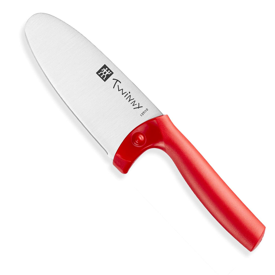 ZWILLING Twinny Kinderkochmesser, 10 cm, mit Fingerschutz, Edelstahl, Abgerundete Klingenform, Kindg