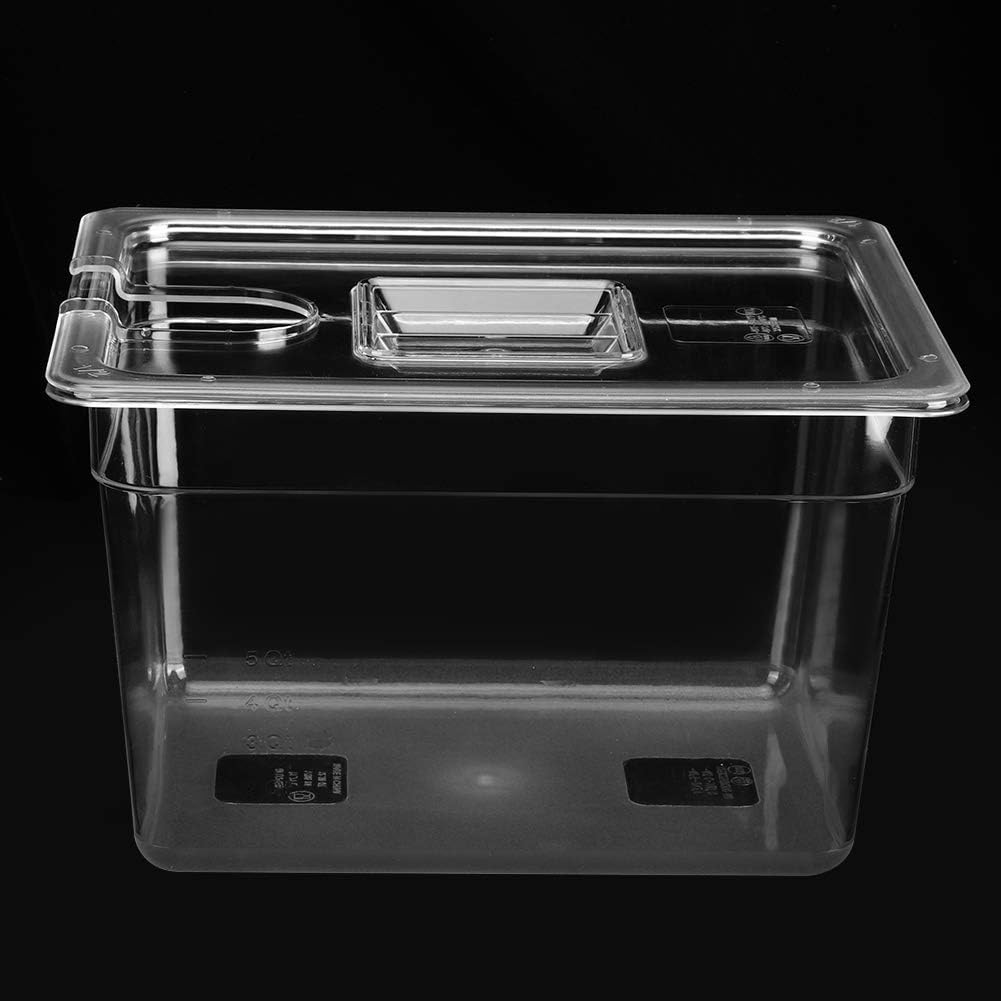 Schnelles Erhitzen,11 L Zusammenklappbarer Sous-Vide-Behälter Mit Scharnier Und Deckel Für Kulinaris