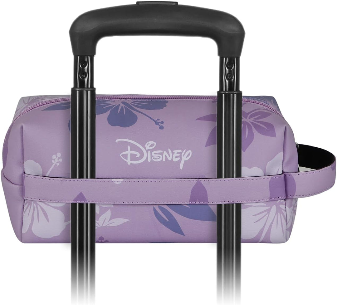 Lilo und Stitch Stitch & Angel-Brick Plus Reise-Kosmetiktasche, Rosa, 25 x 12 cm