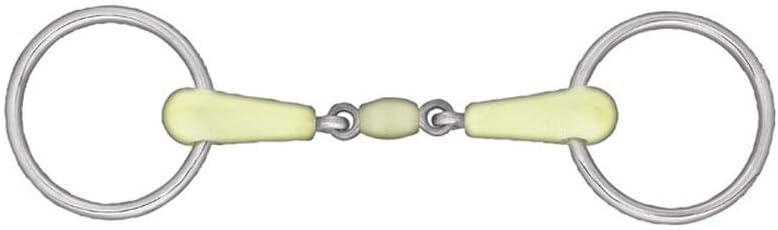 Horze Apple Flavor Peanut Link Loose Ring Snaffle Bit