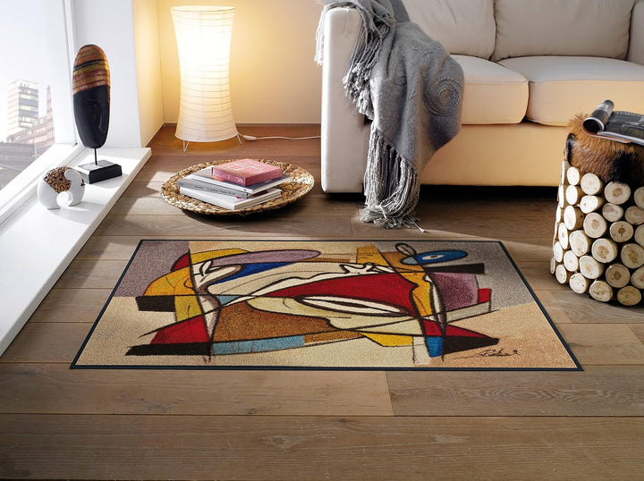 wash+dry Fussmatte, steady composition 75x120 cm, innen und aussen, waschbar, 75x120 cm