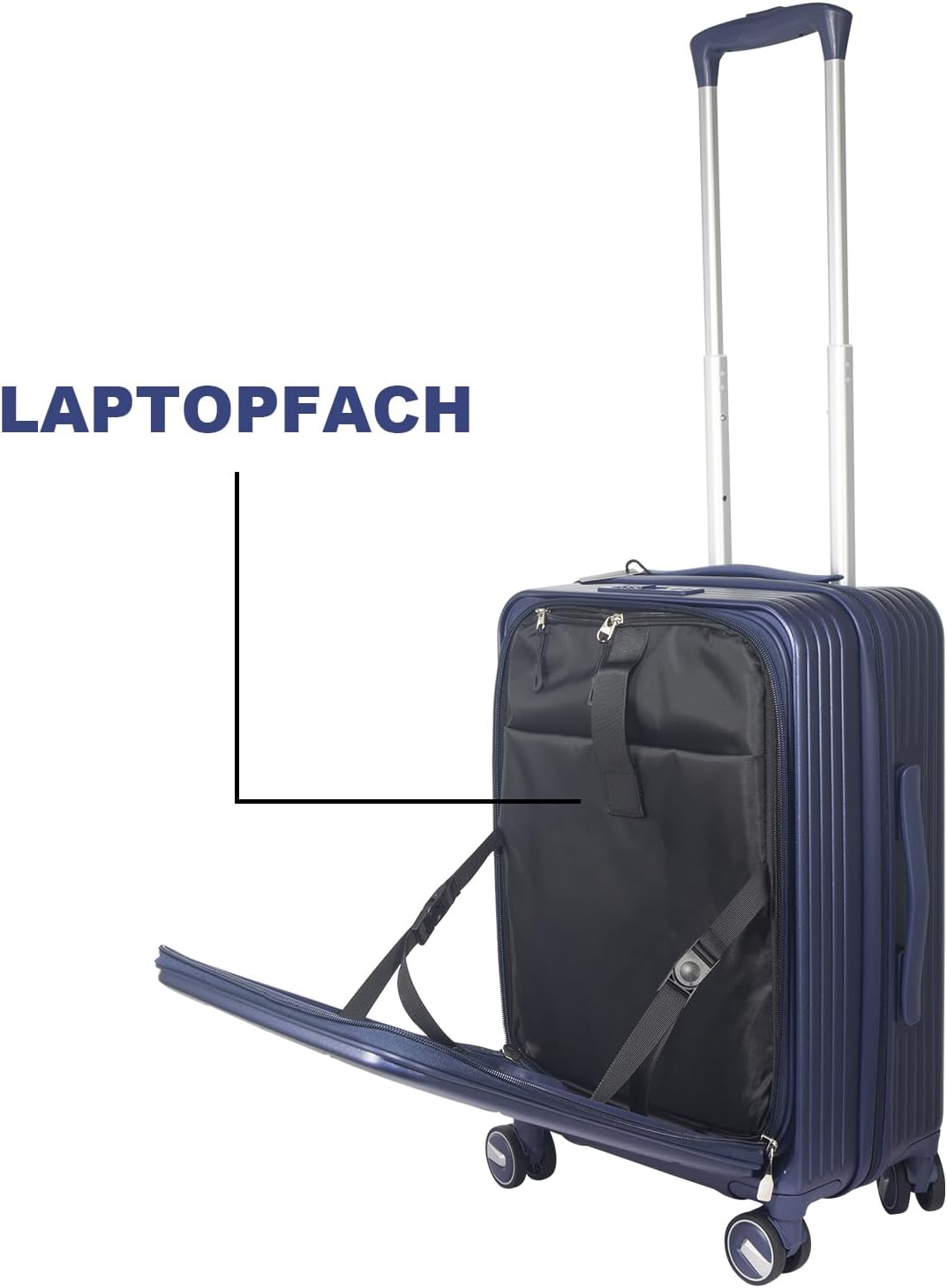 Erweiterbares Hartschalenkoffer Set, mit deutschem Polycarbonat hergestellt, 3-teilig, Spezielles Fr