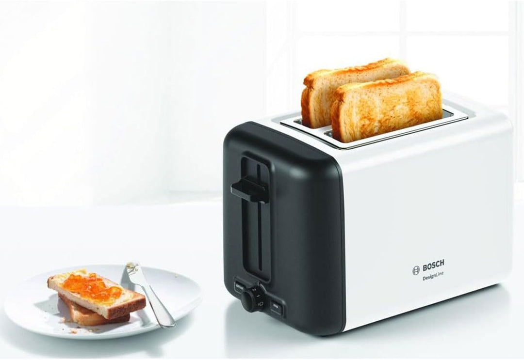 Bosch, Toaster, Designline, White, TAT3P421