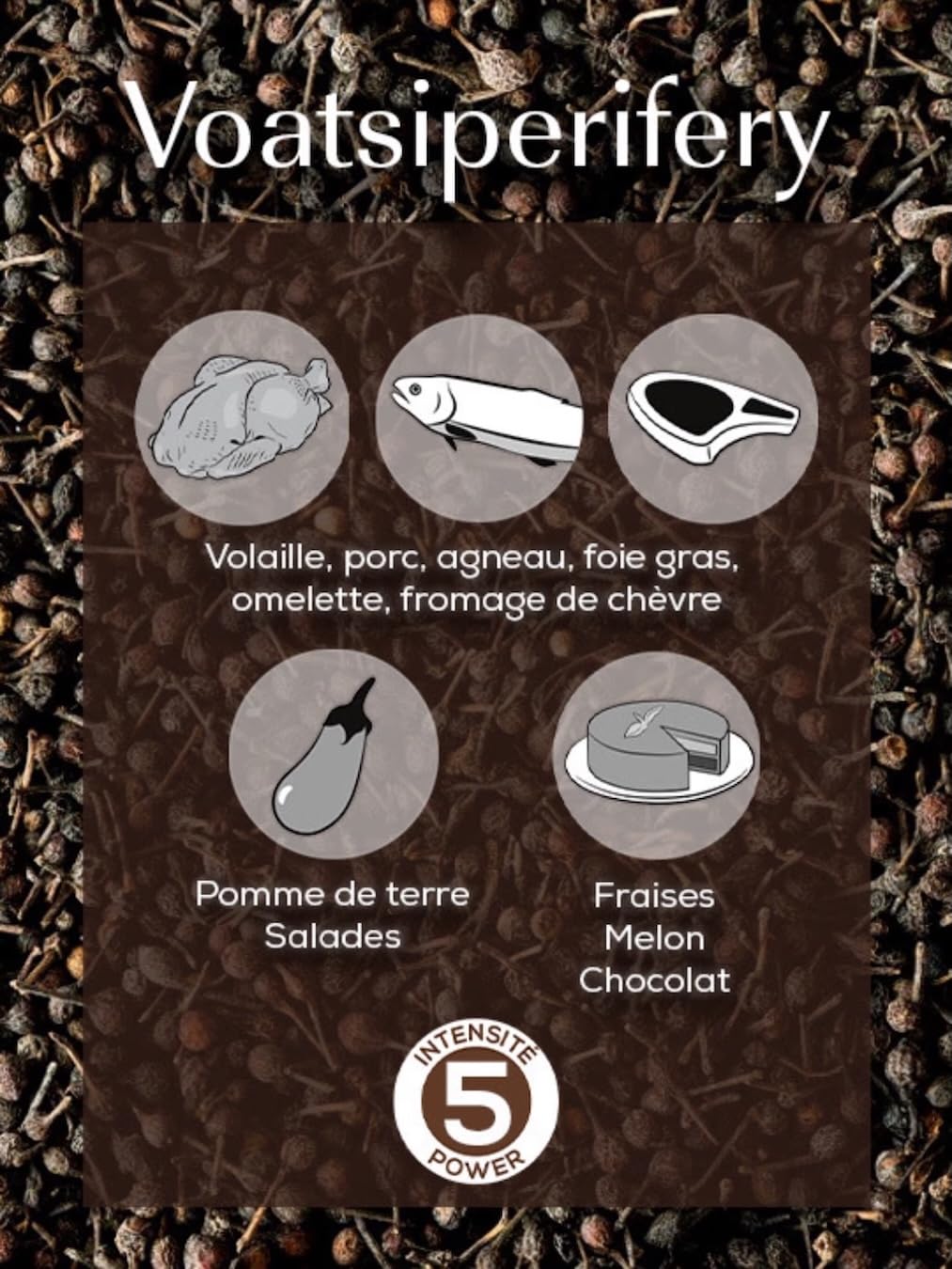 PEUGEOT Premium-Pfeffer-Multipack - Kampot Black & Red, Voatsiperifery, Fresh Blend - Herkunft: Kamb