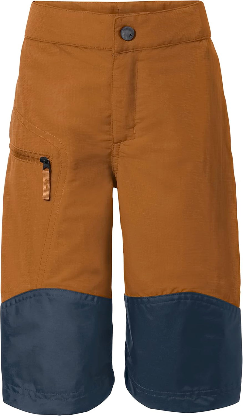 VAUDE Unisex Kinder Hose Kids Caprea Antimos Shorts 158-164 Silt Brown, 158-164 Silt Brown