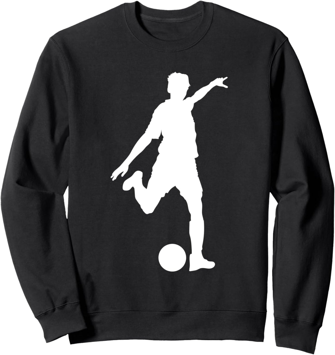 Fussballer Sport Hobby Fussball Bewegung Sweatshirt