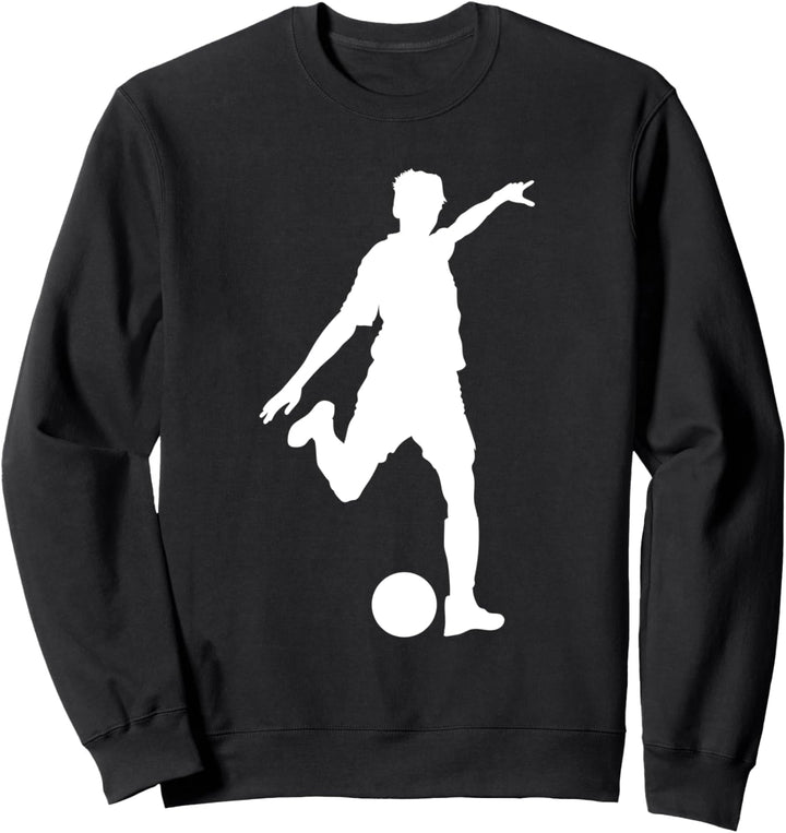 Fussballer Sport Hobby Fussball Bewegung Sweatshirt