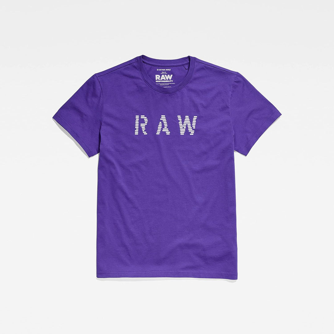 G-STAR RAW Herren Raw T-Shirts S Purpur (Dk Violet D22776-c506-5616), S Purpur (Dk Violet D22776-c50