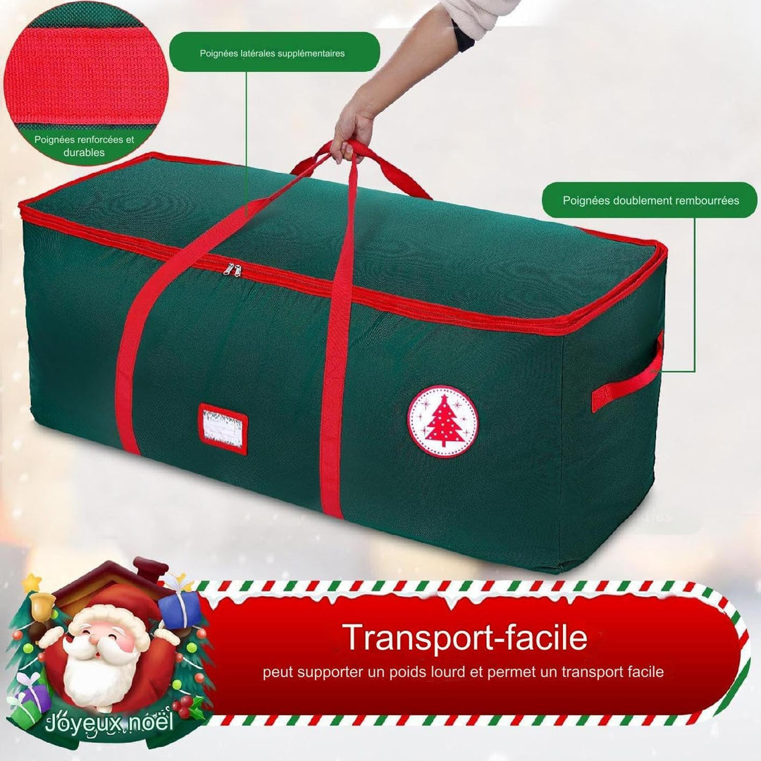 Aufbewahrungsbox für Weihnachtsbaum | 600D Oxford wasserdicht zur Aufbewahrung von Bäumen – mit Grif