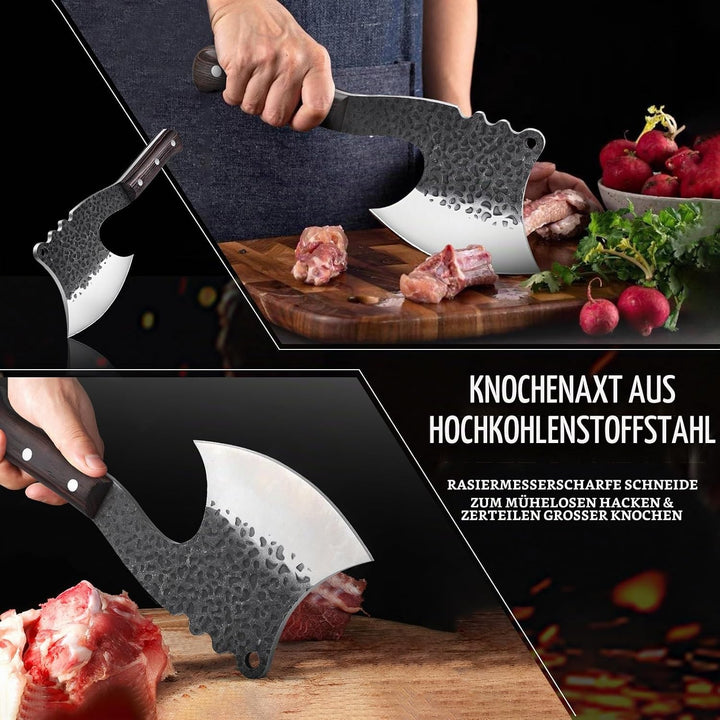 Golden Bird Hackmesser japanisches Messer für Knochen und Fleischschneiden Scharfe Full Tang Kochmes