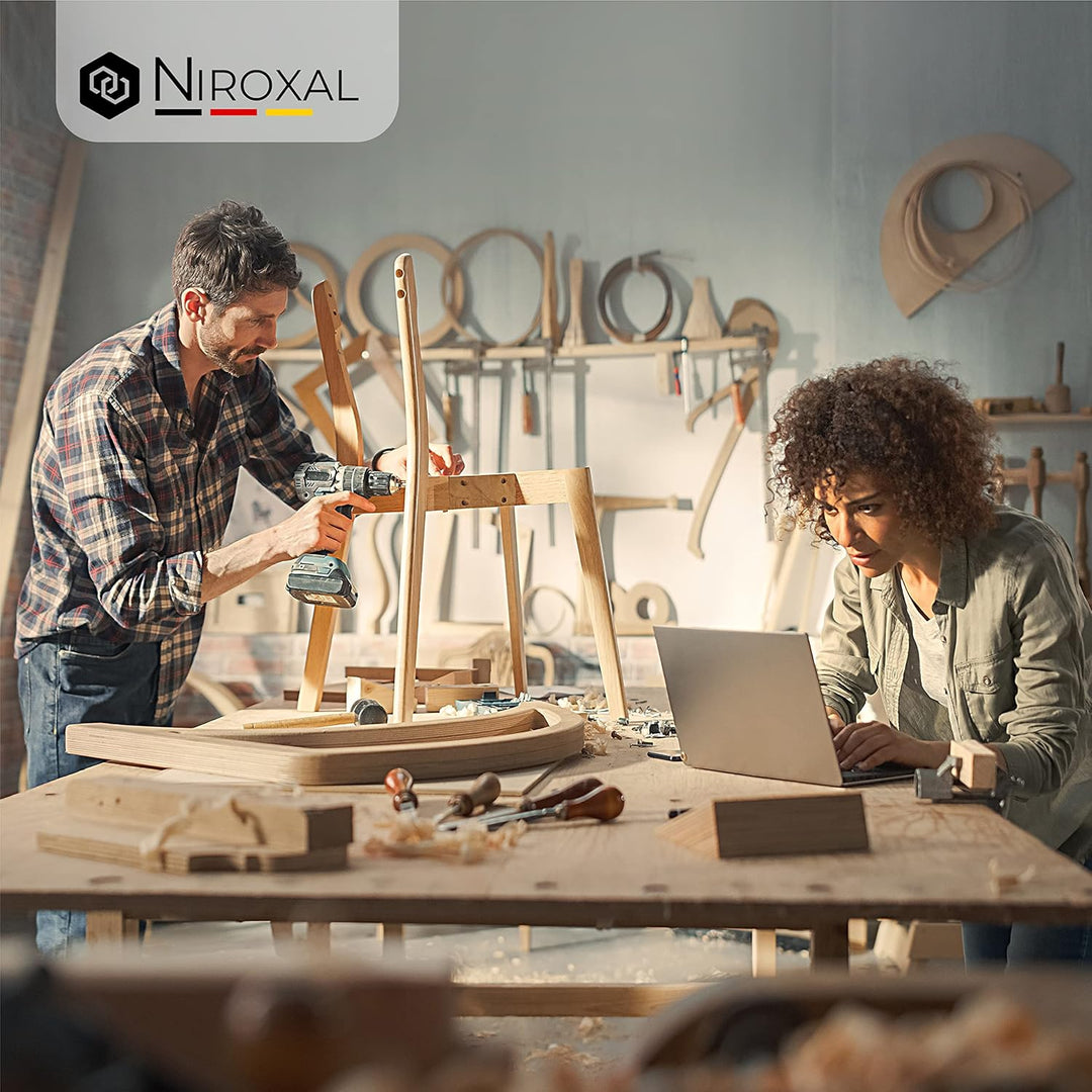 Holzschrauben Torx Schrauben 4x55 Edelstahl V2A rostfrei Spanplattenschrauben für Holz Teilgewinde 4