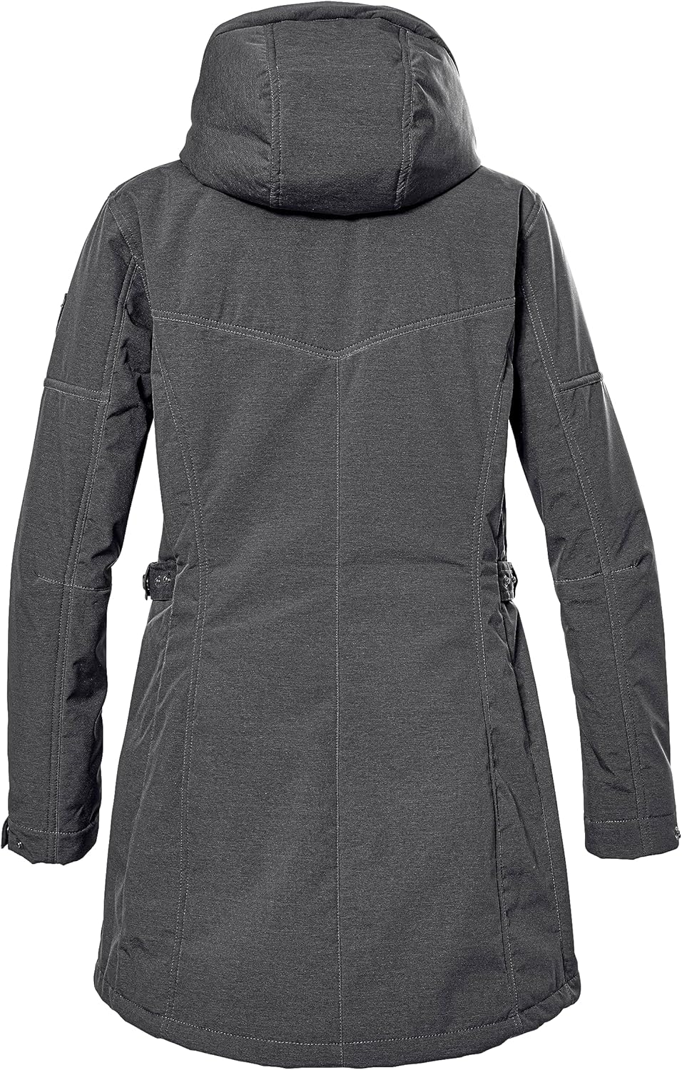 G.I.G.A. DX Damen Softshellparka mit abzippbarer Kapuze GW 46 WMN SFTSHLL PRK, midnight, 38, 40898-0