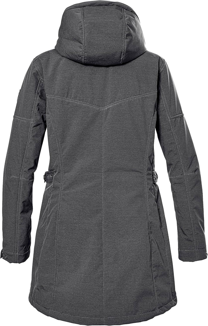 G.I.G.A. DX Damen Softshellparka mit abzippbarer Kapuze GW 46 WMN SFTSHLL PRK, midnight, 38, 40898-0