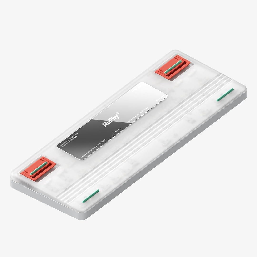 nuphy Air60 V2 Tragbar Mechanische kabellose Mini-Tastatur mit Beleuchtung,Unterstützung QMK/VIA Kom