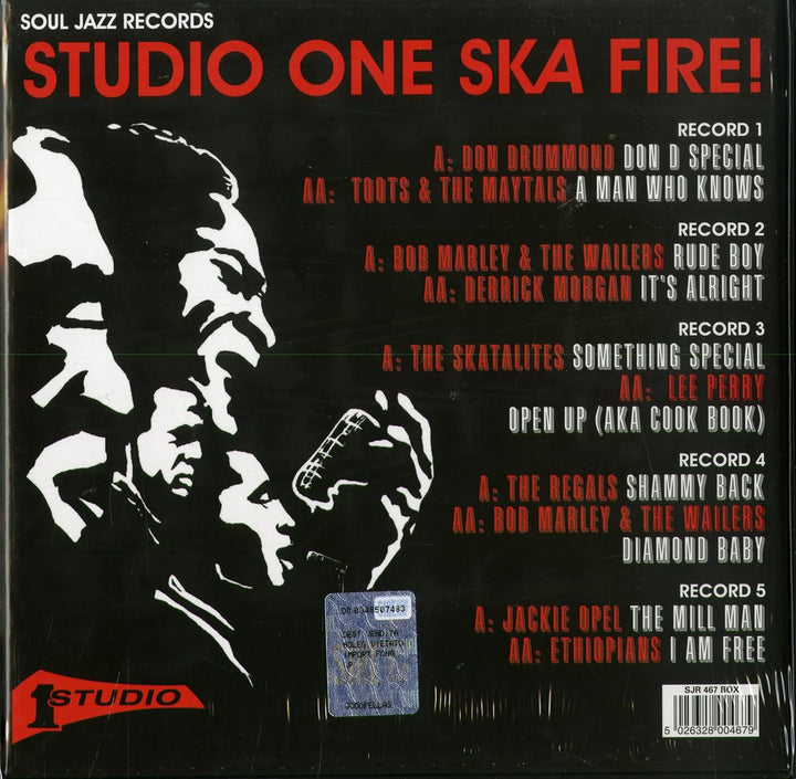 7-Soul Jazz Records: Studio One Ska Fire, Vinyl