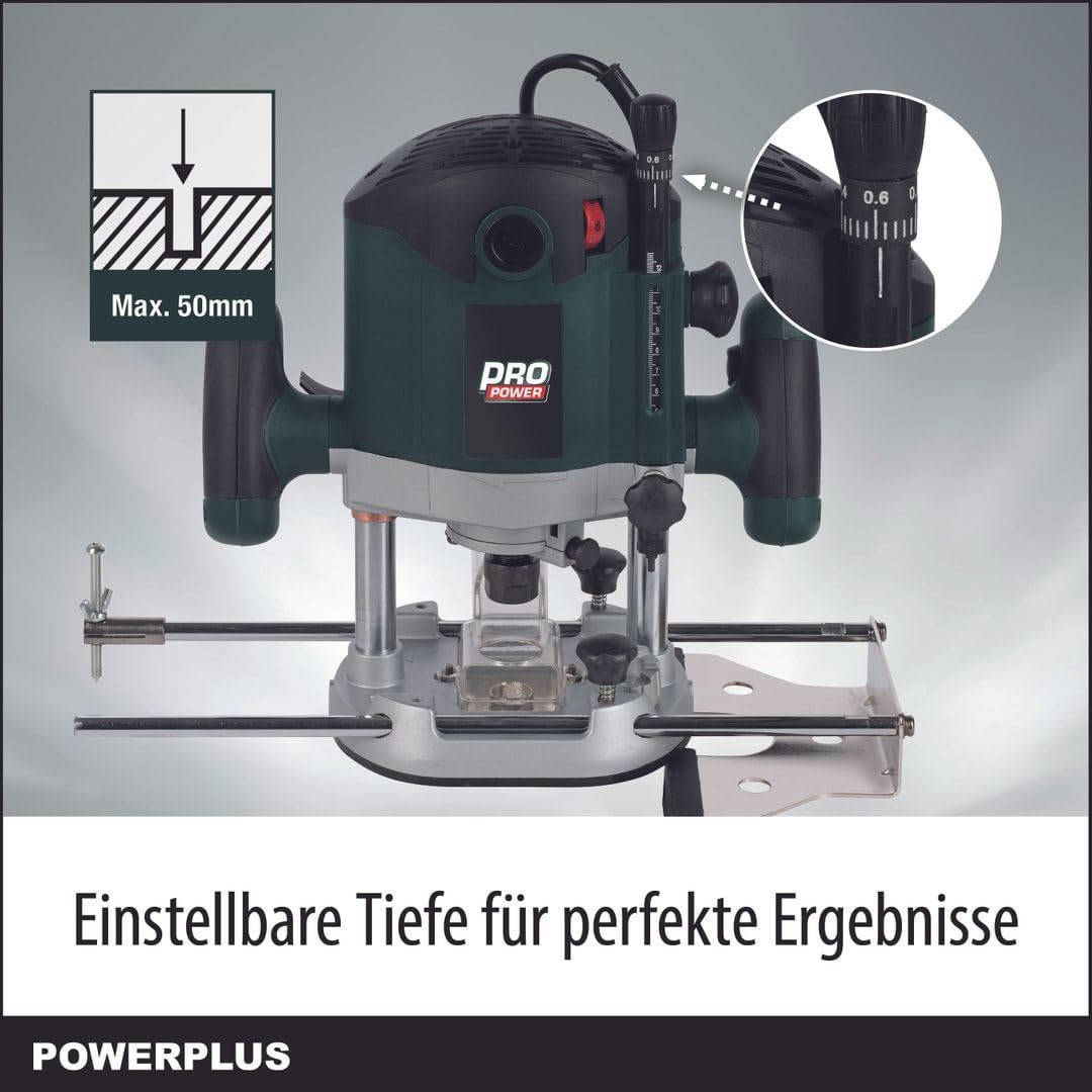 POWERPLUS POWP6050 - Fresadora 2100w