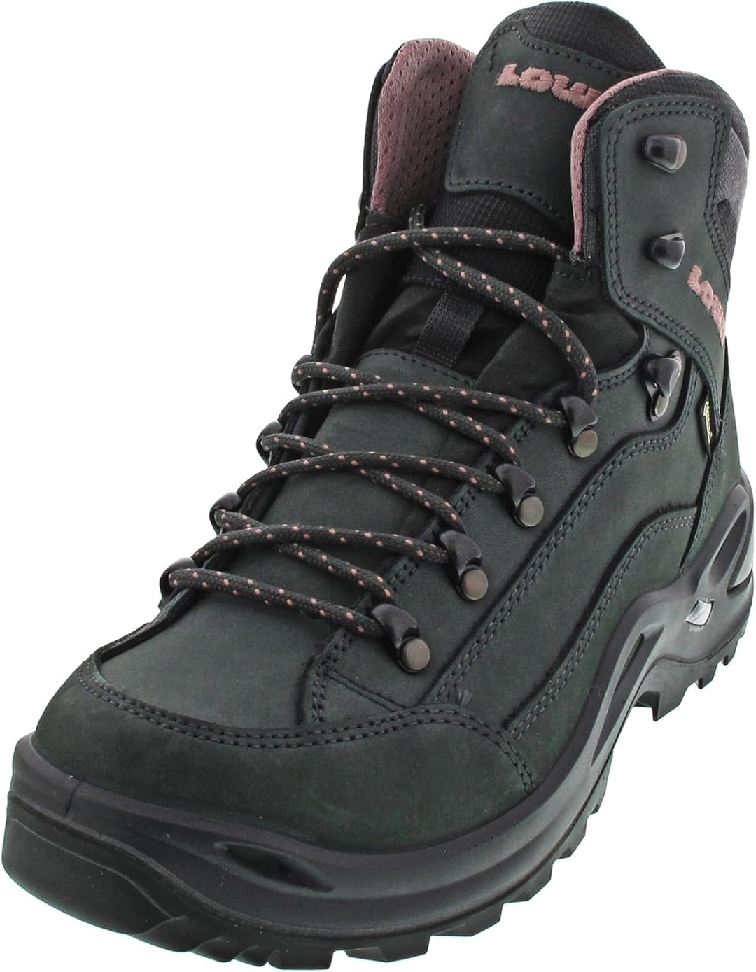 LOWA Renegade GTX MID Ws Damen Wanderstiefel Trekkingschuh Outdoor Goretex 320945 39 EU Graphit Rose