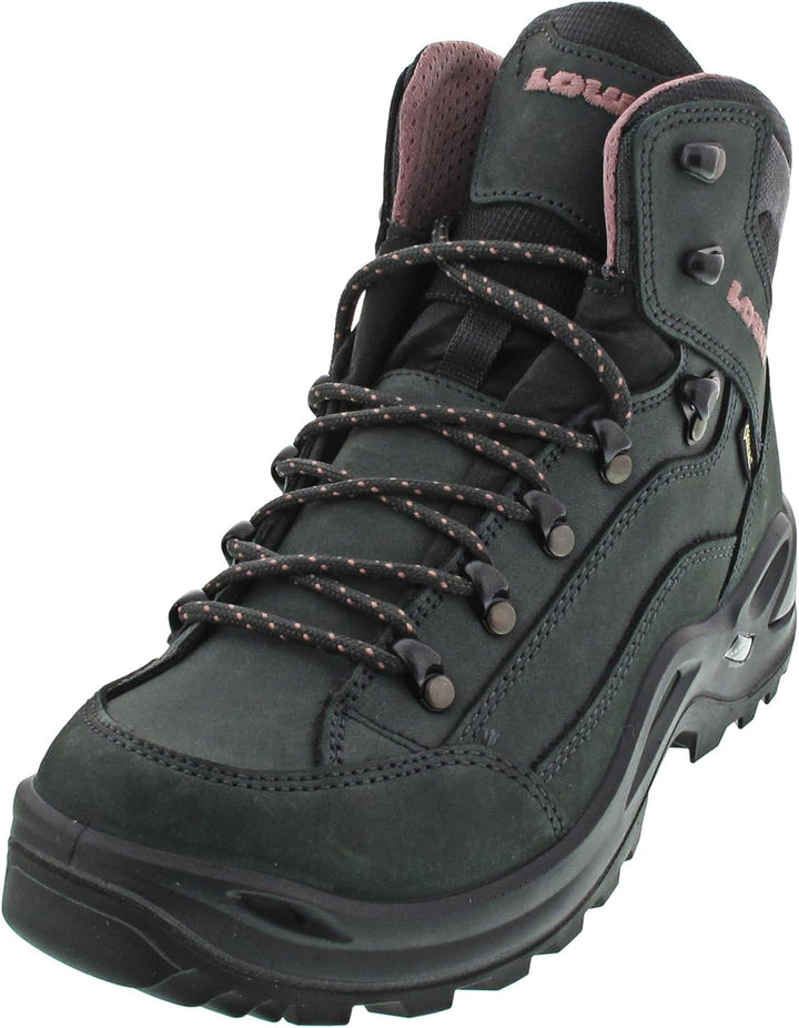 LOWA Renegade GTX MID Ws Damen Wanderstiefel Trekkingschuh Outdoor Goretex 320945 39 EU Graphit Rose