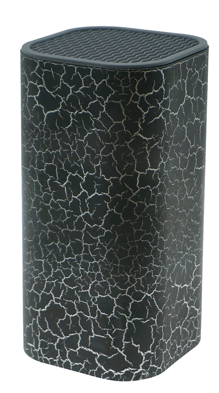 Lashuma Grosser Messerhalter 11x11 Höhe: 23 cm, Messerblock Kunststoff, Kochmesser Block Design: Bli