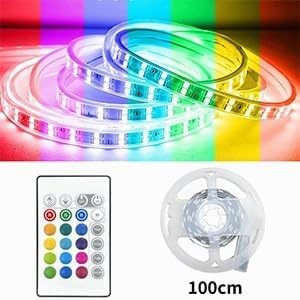 PIPIPOXER Nachttisch LED mit Steckdose &amp; USB, Beistelltisch in Weiss aus Hochglanz mit 3 Schubladen