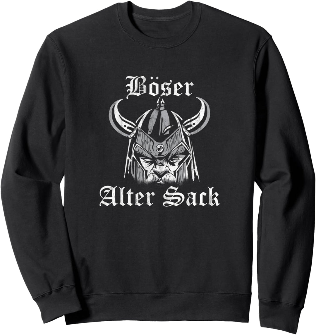 Böser alter Sack Wikinger Rentner in Rente 50. Geburtstag Sweatshirt