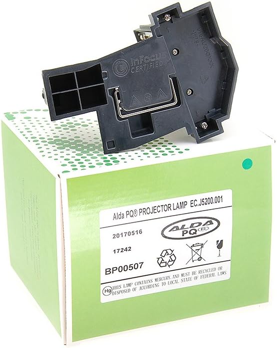 Alda PQ-Premium, Beamerlampe/Ersatzlampe für ACER P1265 Projektoren, Lampe mit Gehäuse