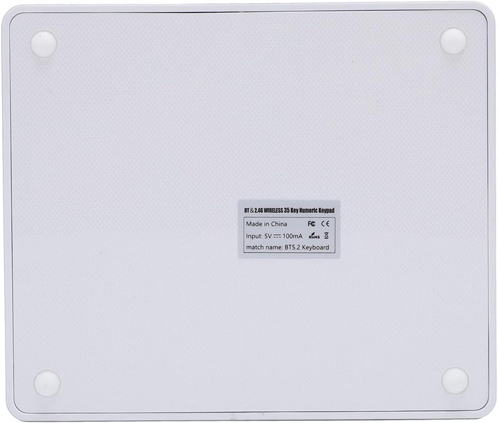 LICAEVEY Wireless Bluetooth -Nummernpad für Laptop - 35 Tasten Dual Mode Wiederaufladbare Numerische