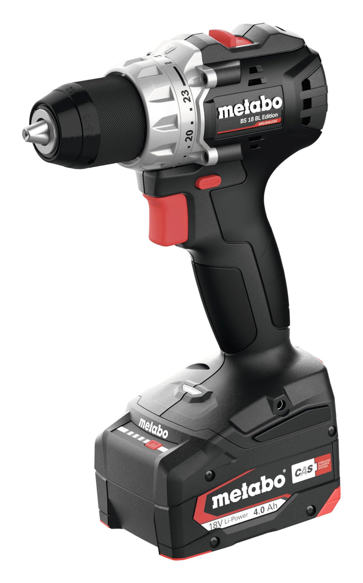metabo Akku-Bohrschrauber BS 18 BL Edition - 18 V, CAS, 60 Nm Drehmoment, 36 mm Bohr-Ø - Brushless,