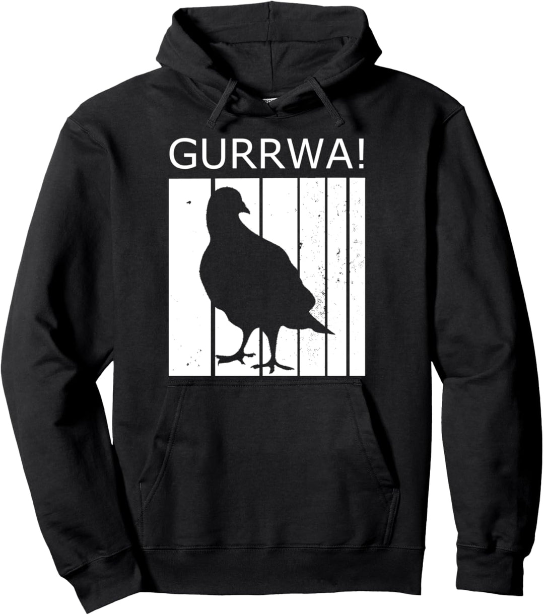Lustige Taube Gurrwa Polski Polska polnisches Schimpfwort Pullover Hoodie