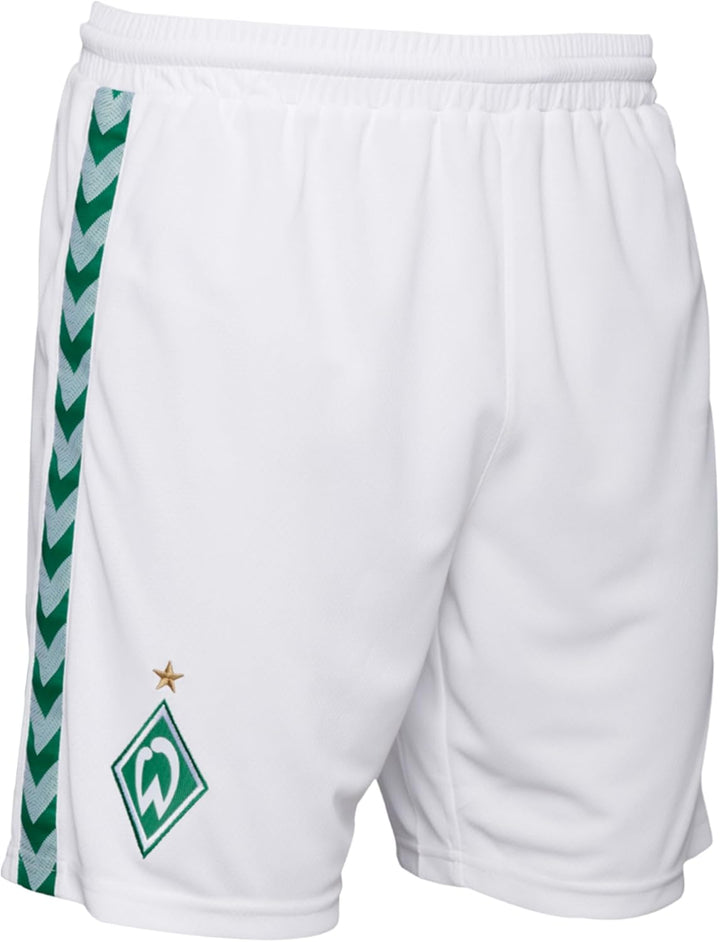 hummel Herren Shorts Werder Bremen 23-24 Heim Weiss L, Weiss L