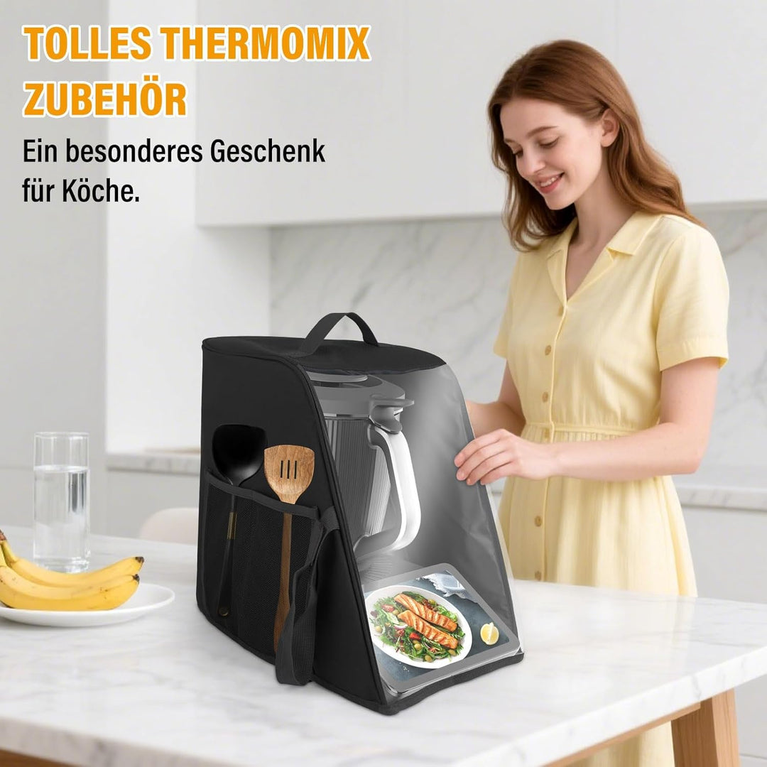 Abdeckhaube für Thermomix TM7, Haube für Thermomix Abdeckung Küchenmaschine TM7 Zubehör Ideal für de