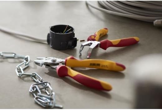 Wiha Hochleistungs-Seitenschneider BiCut® Professional mit DynamicJoint® VDE (38191), Bolzenschneide