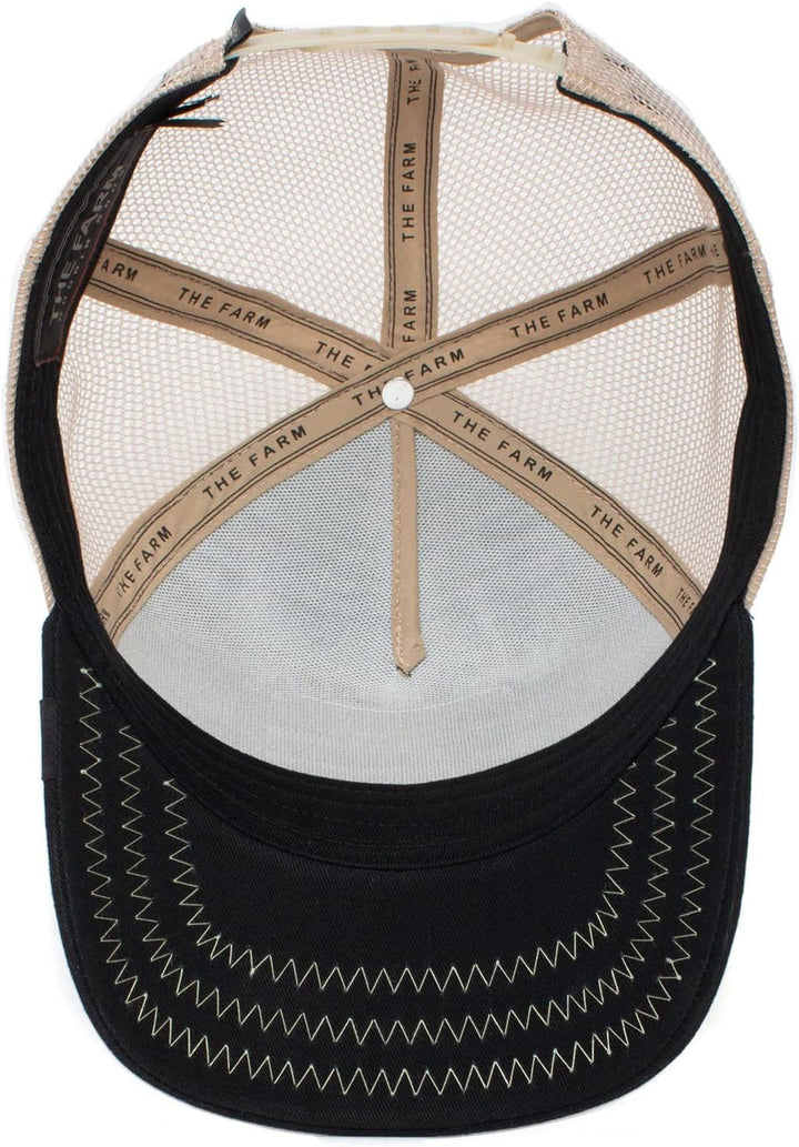 Goorin Bros. Herren The Farm A-Frame Trucker-Kappe Baseballkappe Einheitsgrösse Black the Cock, Einh