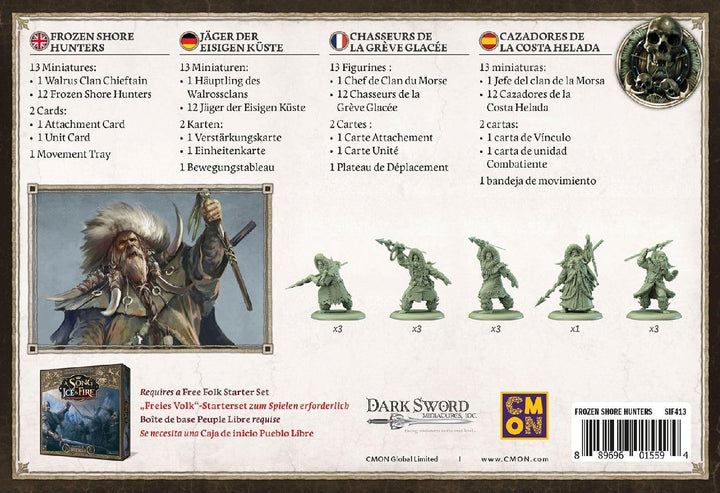 CMON | A Song of Ice &amp; Fire – Jäger der Eisigen Küste | Erweiterung | Tabletop | 2 Spieler | Ab 14+