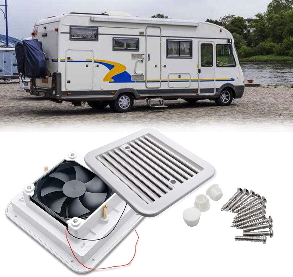 TOTMOX RV Einweg-Staubdichter Lüfter, 12 V für Wohnwagen und Wohnmobile (A0672-02 Starker Wind)