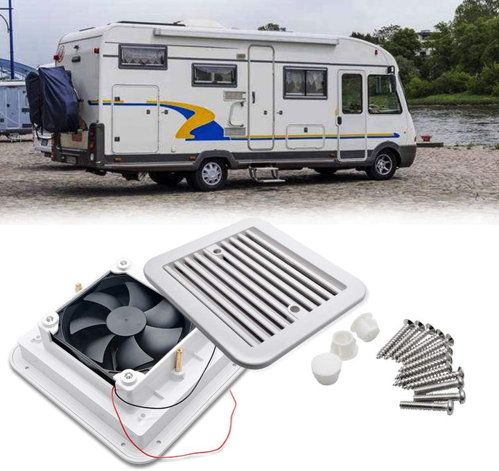 TOTMOX RV Einweg-Staubdichter Lüfter, 12 V für Wohnwagen und Wohnmobile (A0672-02 Starker Wind)