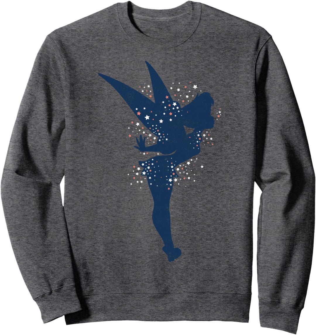 Disney Peter Pan Tinker Bell Pixie Dust Silhouette Sweatshirt
