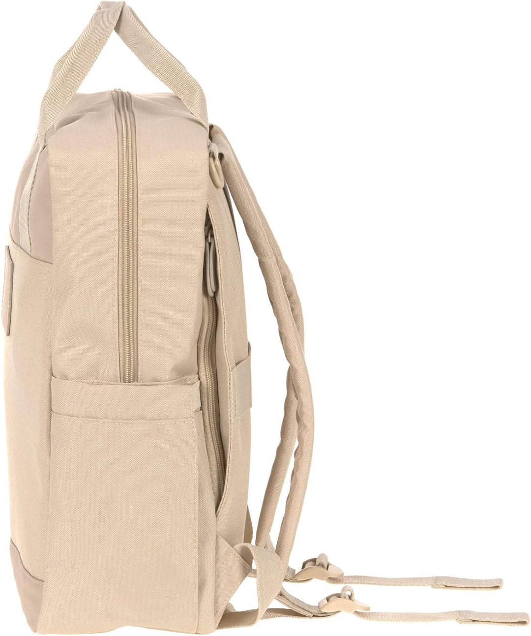LÄSSIG Baby Wickelrucksack Wickeltasche Rucksack mit Wickelunterlage, Kinderwagenbefestigung, Flasch
