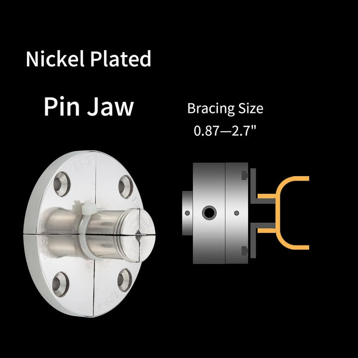 DEEFIINE Holz Drehmaschine Chuck Zubehör - Pin Jaw k12PIN, k12PIN